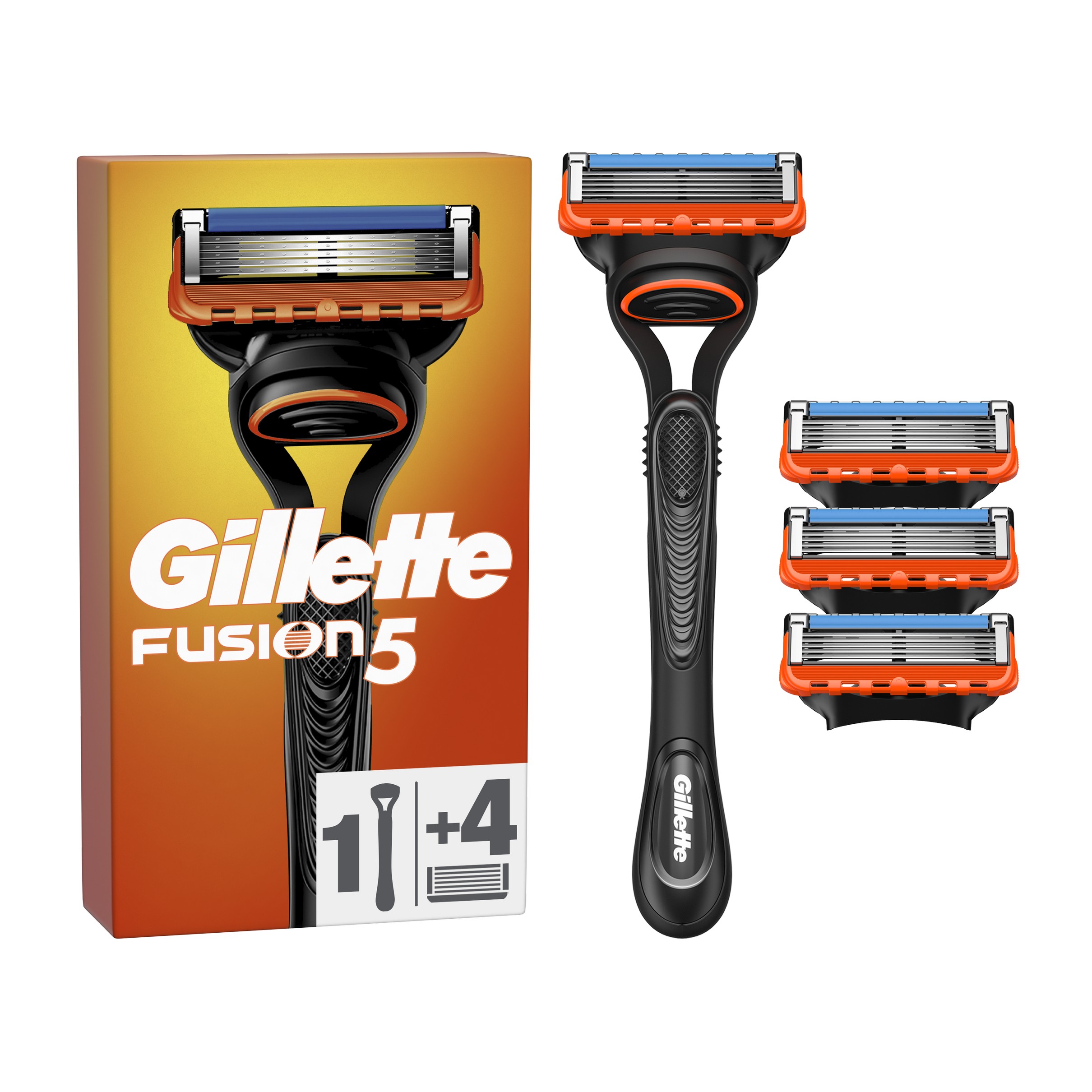 Gillette Fusion5 + 4 ks hlavic
