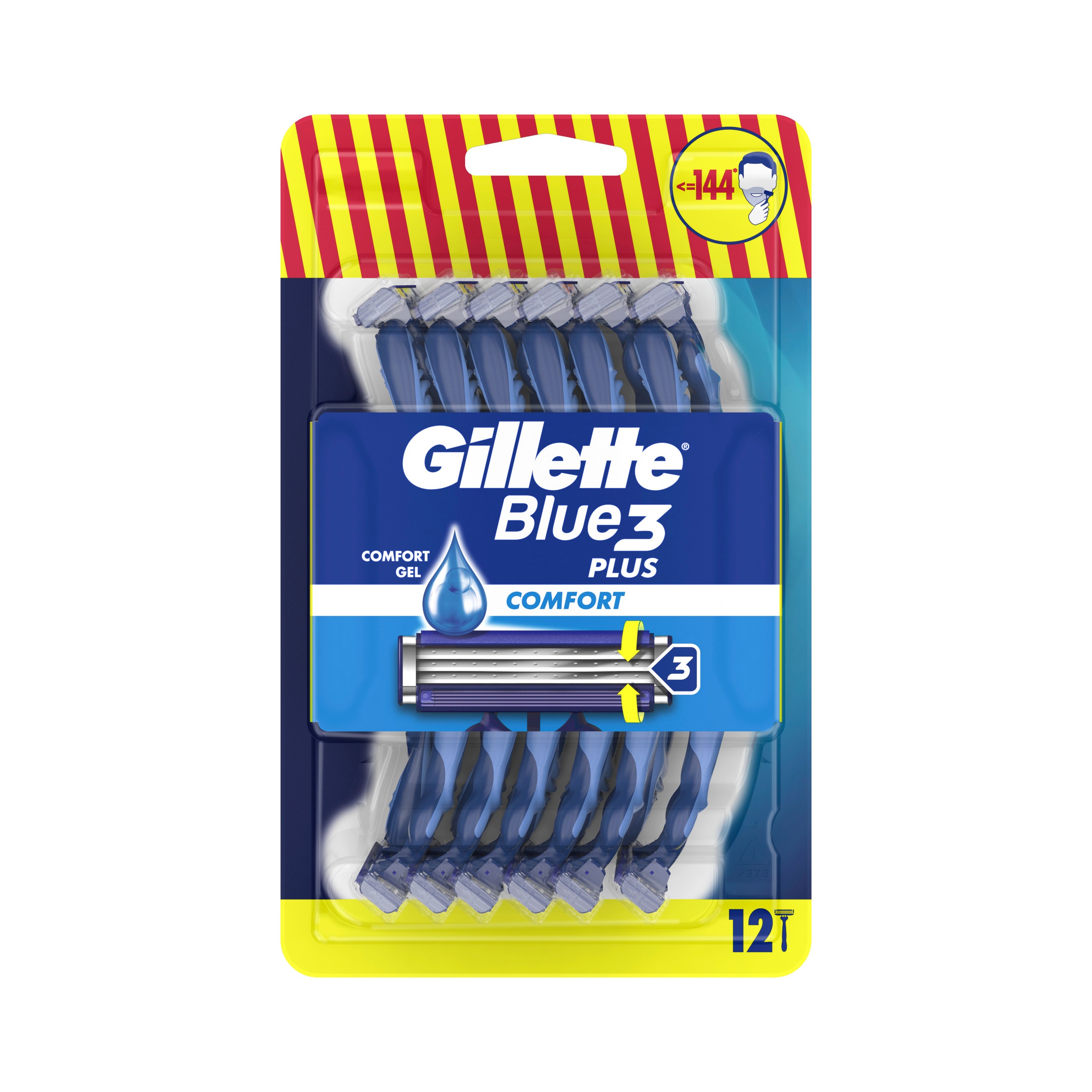 Gillette Blue3 Comfort 12 ks